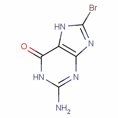 8-溴鳥(niǎo)嘌呤結(jié)構(gòu)式_3066-84-0結(jié)構(gòu)式