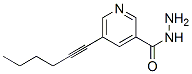 5-己炔-1-吡啶-3-羧肼結(jié)構(gòu)式_306935-32-0結(jié)構(gòu)式