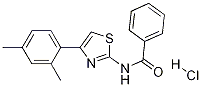 N-[4-(2,4-二甲基苯基)-2-噻唑]苯甲酰胺結(jié)構(gòu)式_313553-47-8結(jié)構(gòu)式