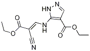 (E/Z)-3-[(2-氰基-3-乙氧基-3-氧代-1-丙烯基)氨基]-1H-吡唑-4-羧酸乙酯結(jié)構(gòu)式_321571-07-7結(jié)構(gòu)式