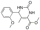 4-Pyrimidinecarboxylicacid,1,2,3,6-tetrahydro-6-(2-methoxyphenyl)-5-methyl-2-oxo-,methylester(9ci)Structure,331658-36-7Structure 4-Pyrimidinecarboxylicacid,1,2,3,6-tetrahydro-6-(2-methoxyphenyl)-5-methyl-2-oxo-,methylester(9ci) Structure,331658-36-7Structure