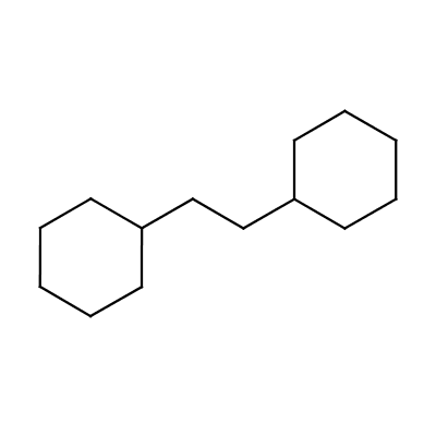 1,2-二環(huán)己基乙烷結(jié)構(gòu)式_3321-50-4結(jié)構(gòu)式