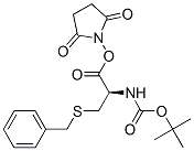 Boc-Cys(Bzl)-OSu結(jié)構(gòu)式_3401-33-0結(jié)構(gòu)式