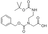 Z-n-(n-beta-boc-氨基乙基)-gly-oh結(jié)構(gòu)式_34046-07-6結(jié)構(gòu)式