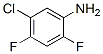 5-Chloro-2,4-difluoroanilineStructure,348-65-2Structure 5-Chloro-2,4-difluoroaniline Structure,348-65-2Structure