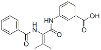 (9CI)-3-[[2-(苯甲?；被?-3-甲基-1-氧代-2-丁烯]氨基]-苯甲酸結(jié)構(gòu)式_354550-20-2結(jié)構(gòu)式