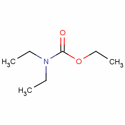 Carbamic acid,n,n-diethyl-, ethyl esterStructure,3553-80-8Structure Carbamic acid,n,n-diethyl-, ethyl ester Structure,3553-80-8Structure