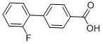 2-氟聯(lián)苯-4-羧酸結(jié)構(gòu)式_365-12-8結(jié)構(gòu)式