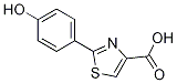 2-(4-羥基苯基)-4-噻唑羧酸結(jié)構(gòu)式_36705-82-5結(jié)構(gòu)式