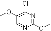 2,5-Dimethoxy-4-chloropyrimidine Structure,370103-25-6Structure