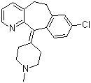 8-氯-6,11-二氫-11-(1-甲基-4-哌啶叉)-5H-苯并[5,6]環(huán)庚烷[1,2-b]吡啶結(jié)構(gòu)式_38092-89-6結(jié)構(gòu)式