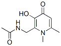 (9ci)-n-[(1,4-二氫-3-羥基-1,6-二甲基-4-氧代-2-吡啶)甲基]-乙酰胺結(jié)構(gòu)式_402937-59-1結(jié)構(gòu)式