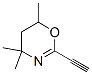 (9ci)-2-乙炔-5,6-二氫-4,4,6-三甲基-4H-1,3-噁嗪結(jié)構(gòu)式_41077-65-0結(jié)構(gòu)式