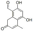 1-Naphthalenecarboxaldehyde, 7,8-dihydro-2,4-dihydroxy-5-methyl-7-oxo-(9ci)Structure,412022-37-8Structure 1-Naphthalenecarboxaldehyde, 7,8-dihydro-2,4-dihydroxy-5-methyl-7-oxo-(9ci) Structure,412022-37-8Structure