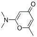 (9ci)-2-(二甲基氨基)-6-甲基-4H-吡喃-4-酮結構式_412338-33-1結構式