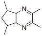 (9ci)-4a,6,7,7a-四氫-2,3,5,7-四甲基-5H-環(huán)戊并吡嗪結構式_41330-33-0結構式