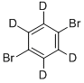 1,4-二溴苯-d4結構式_4165-56-4結構式