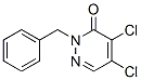2-Benzyl-4,5-dichloro-2,3-dihydropyridazin-3-one Structure,41933-33-9Structure