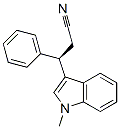 (3R)-3-(1-甲基-1H-吲哚-3-基)-3-苯基丙腈結構式_429689-25-8結構式