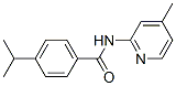(9ci)-4-(1-甲基乙基)-n-(4-甲基-2-吡啶)-苯甲酰胺結(jié)構(gòu)式_433316-03-1結(jié)構(gòu)式
