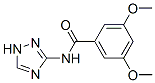 (9ci)-3,5-二甲氧基-n-1H-1,2,4-噻唑-3-基-苯甲酰胺結(jié)構(gòu)式_444938-03-8結(jié)構(gòu)式