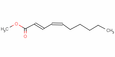 2,4-葵二烯酸甲酯結(jié)構(gòu)式_4493-42-9結(jié)構(gòu)式