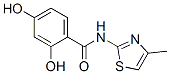 (9ci)-2,4-二羥基-n-(4-甲基-2-噻唑)-苯甲酰胺結(jié)構(gòu)式_457940-40-8結(jié)構(gòu)式