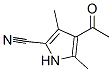 (9ci)-4-乙?；?3,5-二甲基-1H-吡咯-2-甲腈結(jié)構(gòu)式_467470-43-5結(jié)構(gòu)式