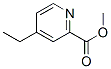 2-Pyridinecarboxylicacid,4-ethyl-,methylester(9ci) Structure,476471-30-4Structure