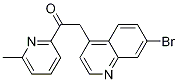 2-(7-溴喹啉-4-基)-1-(6-甲基吡啶-2-基)乙酮結(jié)構(gòu)式_476472-31-8結(jié)構(gòu)式