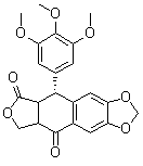 鬼臼脂毒酮結(jié)構(gòu)式_477-49-6結(jié)構(gòu)式