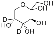 D-果糖-4,5-d2結(jié)構(gòu)式_478518-48-8結(jié)構(gòu)式