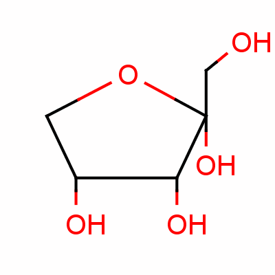 D-核酮糖結(jié)構(gòu)式_488-84-6結(jié)構(gòu)式