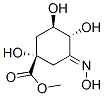 (1s,3r,4r,5e)-(9ci)-1,3,4-三羥基-5-(羥基亞氨基)-環(huán)己烷羧酸甲酯結構式_494211-81-3結構式