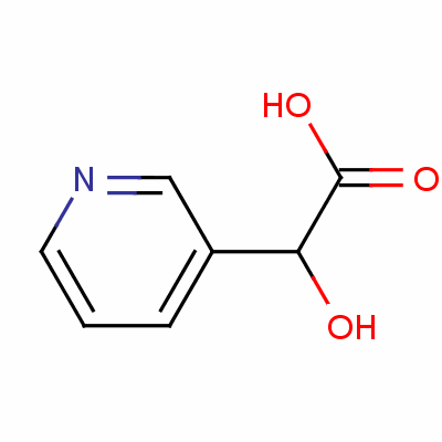 2-羥基-2-(吡啶-3-基)乙酸結(jié)構(gòu)式_49769-60-0結(jié)構(gòu)式