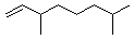 3,7-二甲基-1-辛烯結(jié)構(gòu)式_4984-01-4結(jié)構(gòu)式