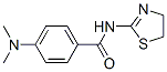 (9ci)-n-(4,5-二氫-2-噻唑)-4-(二甲基氨基)-苯甲酰胺結(jié)構(gòu)式_499985-39-6結(jié)構(gòu)式