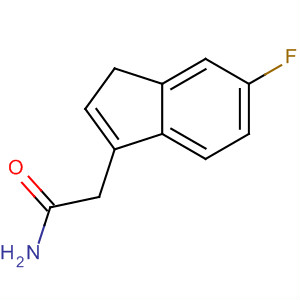 (9ci)-6-氟-1H-茚-3-乙酰胺結(jié)構(gòu)式_500167-12-4結(jié)構(gòu)式