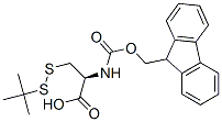 Fmoc-D-Cys(StBu)-OH結(jié)構(gòu)式_501326-55-2結(jié)構(gòu)式