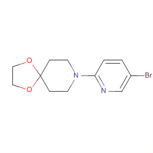 8-(5-溴吡啶-2-基)-1,4-二噁-8-氮雜螺[4.5]癸烷結(jié)構(gòu)式_501954-42-3結(jié)構(gòu)式