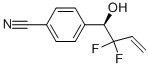 (9ci)-4-[(1R)-2,2-二氟-1-羥基-3-丁烯]-苯甲腈結(jié)構(gòu)式_505068-89-3結(jié)構(gòu)式