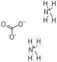 碳酸銨結構式_506-87-6結構式