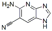 (9ci)-5-氨基-1H-咪唑并[4,5-b]吡啶-6-甲腈結(jié)構(gòu)式_50738-98-2結(jié)構(gòu)式