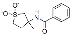 (9ci)-n-(四氫-3-甲基-1,1-二氧化物-3-噻吩)-苯甲酰胺結(jié)構(gòu)式_507459-14-5結(jié)構(gòu)式