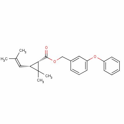 苯醚菊酯結構式_51186-88-0結構式