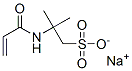 2-Acrylamido-2-methyl-1-propanesulfonic acid sodium salt Structure,5165-97-9Structure