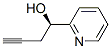 (1R)-1-(2-吡啶基)-3-丁炔-1-醇結(jié)構(gòu)式_517907-63-0結(jié)構(gòu)式