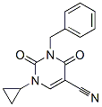 3-芐基-1-環(huán)丙基-2,4-二氧-1,2,3,4-四氫嘧啶-5-甲腈結(jié)構(gòu)式_519056-48-5結(jié)構(gòu)式