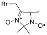 4-溴甲基-2,2,5,5-四甲基-3-咪唑烷-3-氧化物結(jié)構(gòu)式_51973-27-4結(jié)構(gòu)式