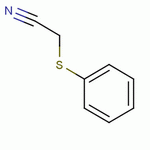 苯硫基乙腈結(jié)構(gòu)式_5219-61-4結(jié)構(gòu)式